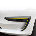 Fits Tesla Model 3 M3 - DSI - FOR MODEL 3 - Fog Lamp trim (stick-on-> no cutting -> no drilling)