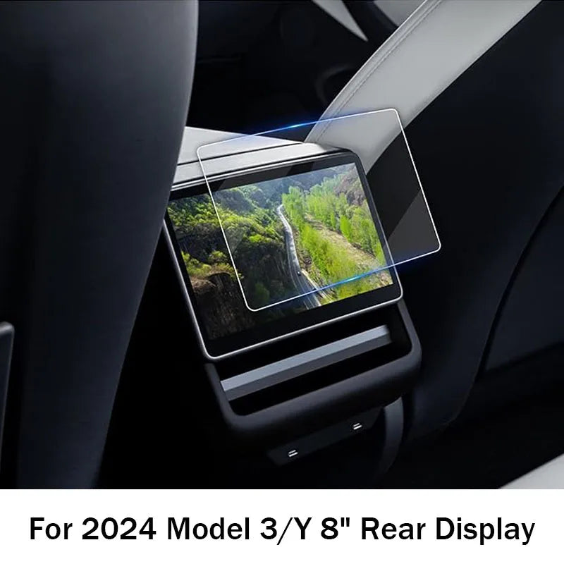 DSI - Tempered Glass Film Protector for Tesla Model 3 Highland Model Y Juniper Model Y Performance Rear Center Control Screen