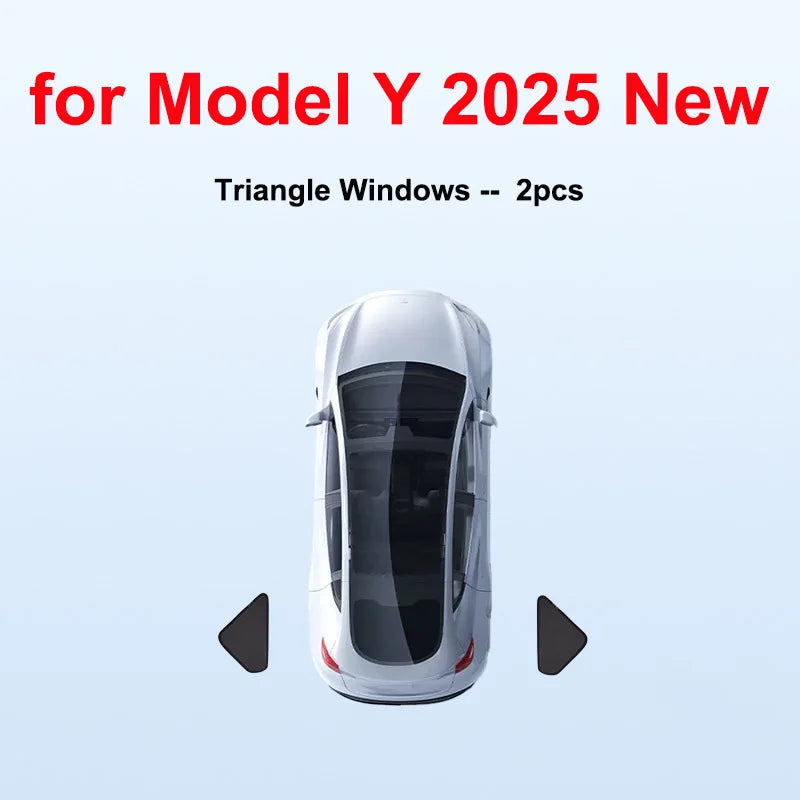 DSI - Tesla Model Y Juniper 2025 2026 Launch Sun Shade Front Rear Side Window Sunshade Windshield Sun Outdoor Camping Accessories