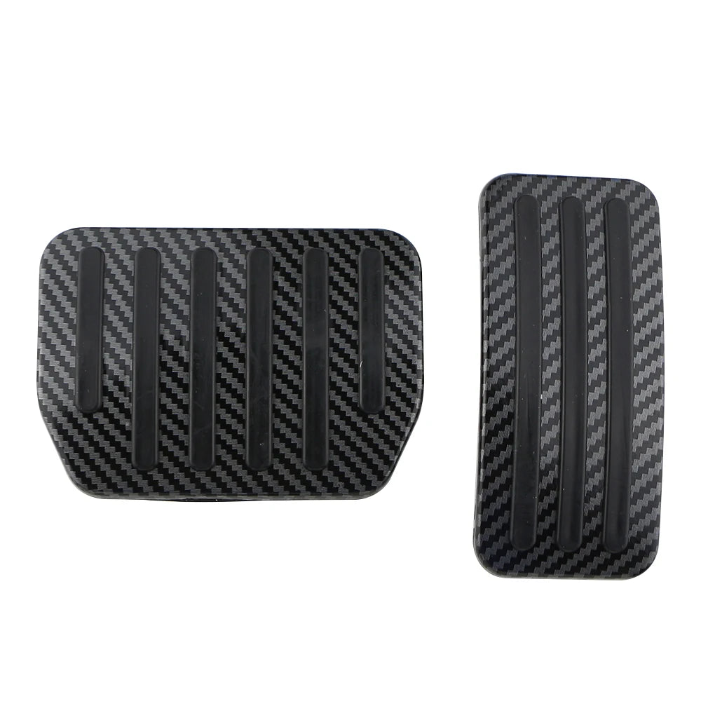 DSI - Car Pedals for Tesla Model 3 Model Y 2022 2023 2024 Accelerator Gas Brake Pedal Cover Non-Slip Carbon Fiber Pad Accessories