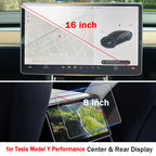 DSI - Tempered Glass Film Protector for Tesla Model 3 Highland Model Y Juniper Model Y Performance Rear Center Control Screen