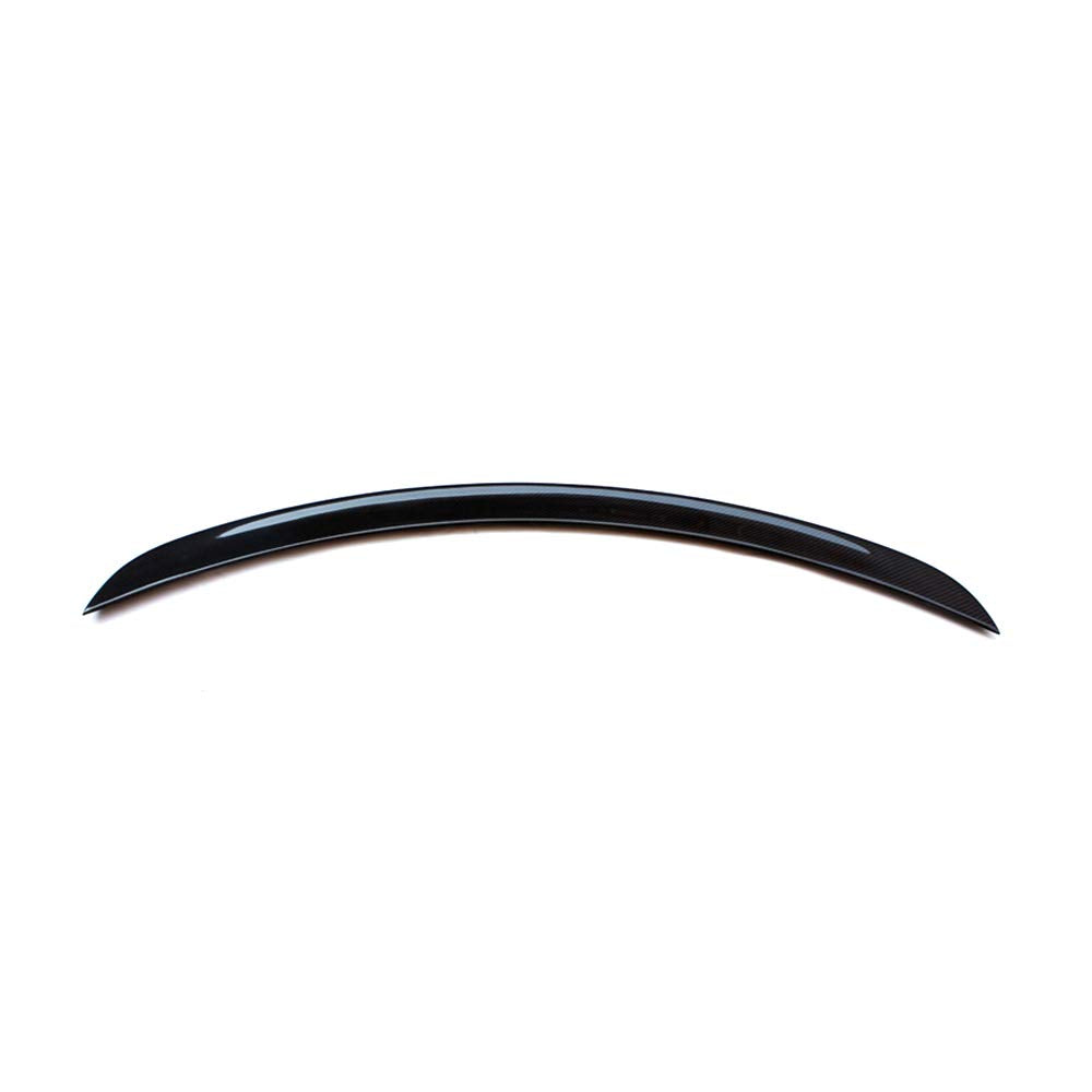DSI - FITS Tesla Model S 2012-2019 Carbon Fiber S Style Rear Trunk Deck Lip Boot Spoiler Wing