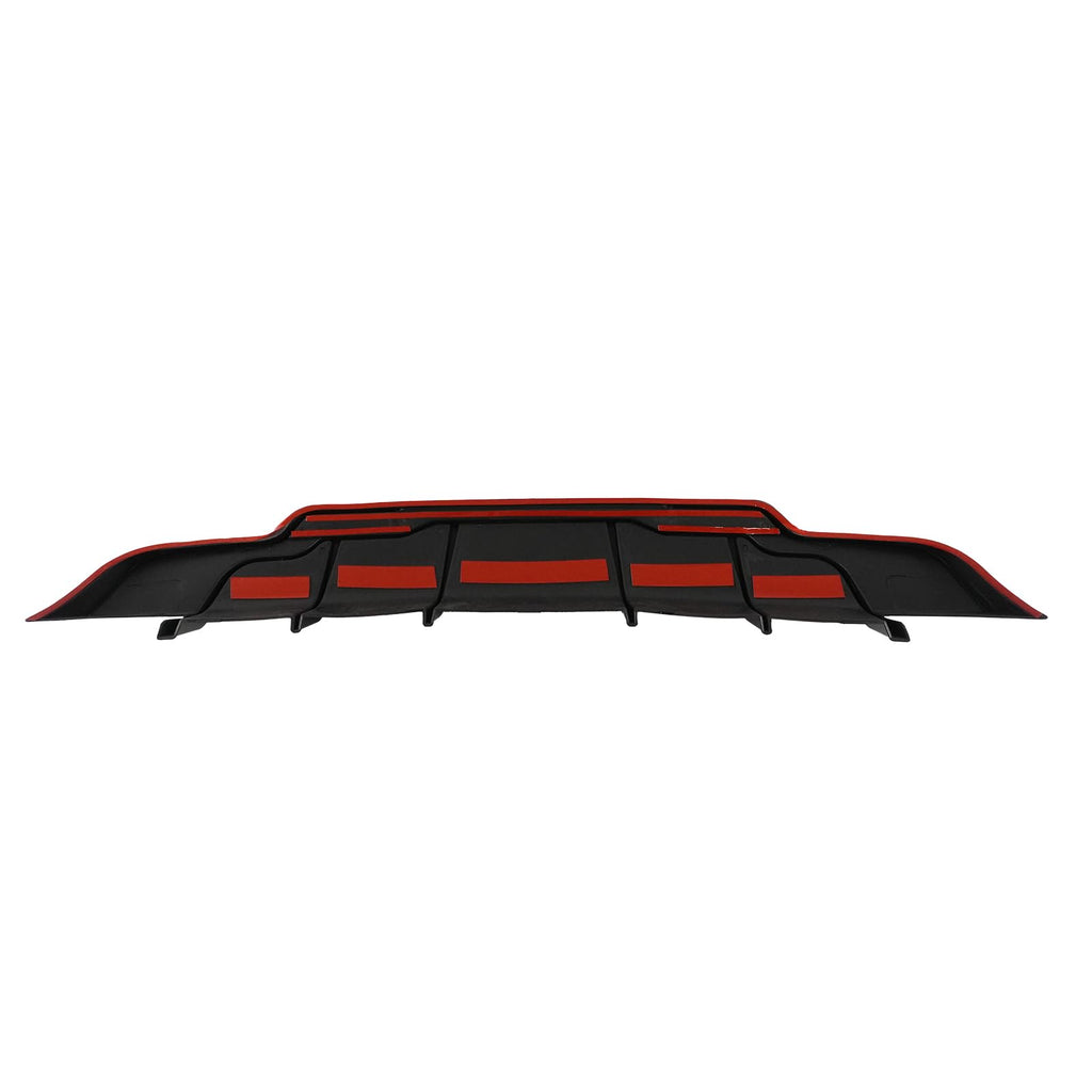  DSI - Rear Bumper Diffuser Lip for Tesla Model 3 2017-2023 Performance Style ABS Rear Bumper Molding Protector Lip (Glossy Black)