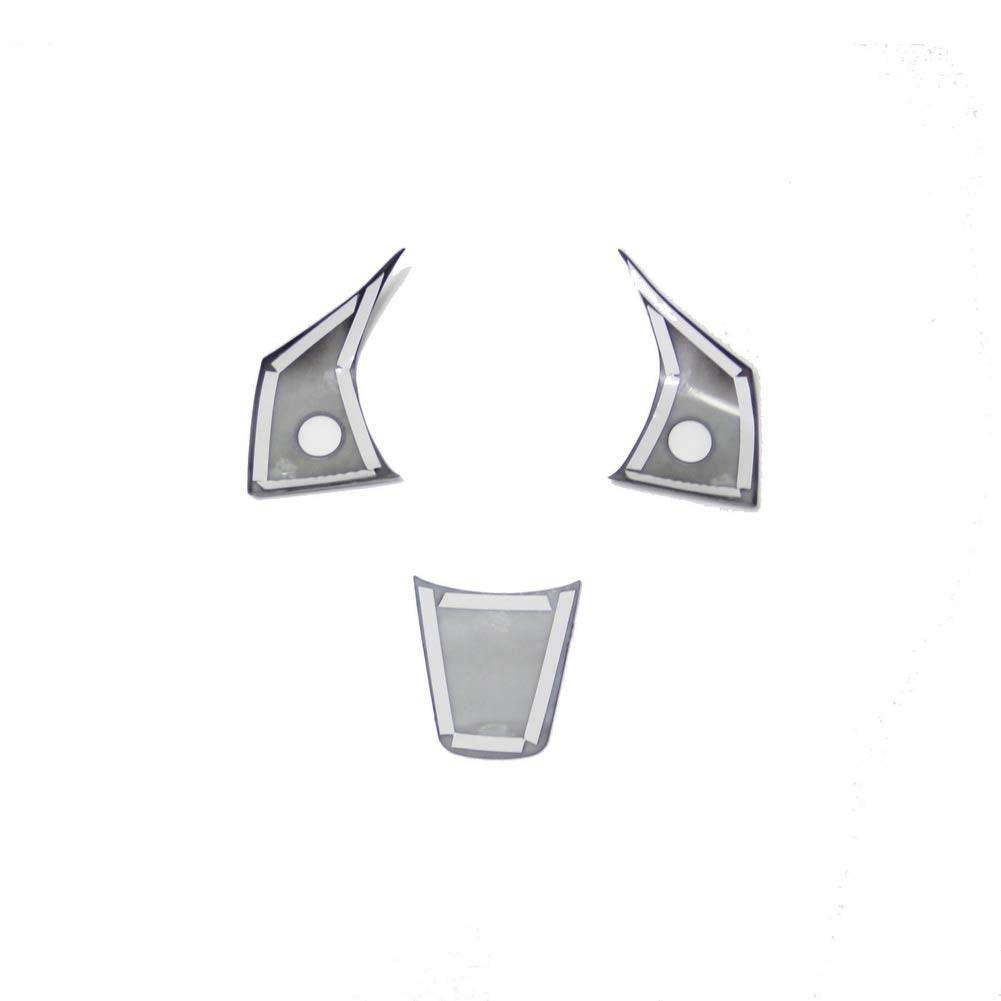 DSI - Carbon Fiber Interior Steering Wheel Cover Trim Accessories for Tesla Model 3 2017-2023, Model Y 2020-2023