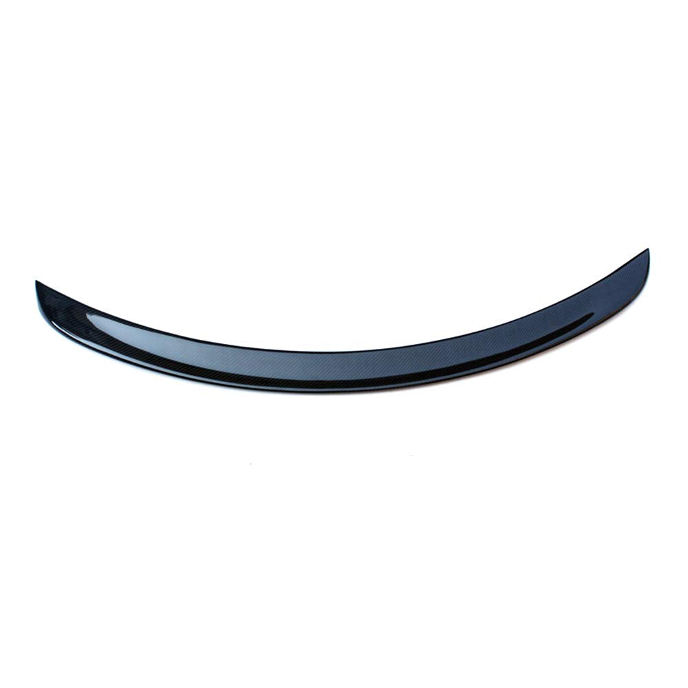 DSI - FITS Tesla Model S 2012-2019 Carbon Fiber S Style Rear Trunk Deck Lip Boot Spoiler Wing
