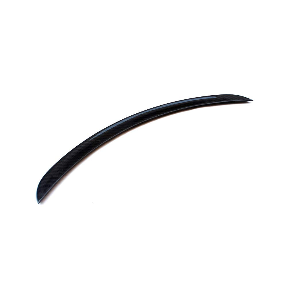 DSI - FITS Tesla Model S 2012-2019 Carbon Fiber S Style Rear Trunk Deck Lip Boot Spoiler Wing