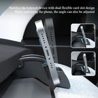 DSI - Silicone Phone Mount For Tesla Model Y 2020-2026 Model 3 Accessories 2019-2026 Also Functions as a Vent Hook and Sunglass Holder
