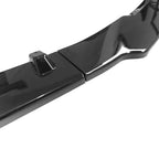 DSI - Compatible with 2017-2023 Tesla Model 3 Sedan 4-Door Front Bumper Lip, IKON Style Gloss Black PP Front Bumper Lower Chin Spoiler Splitter
