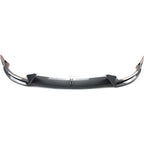 DSI - Front Lip 3Pcs Compatible with for Tesla Model Y 2020 2021 2022 2023 2024 V Style Front Bumper Lip Splitter Spoiler (Carbon Fiber Print)