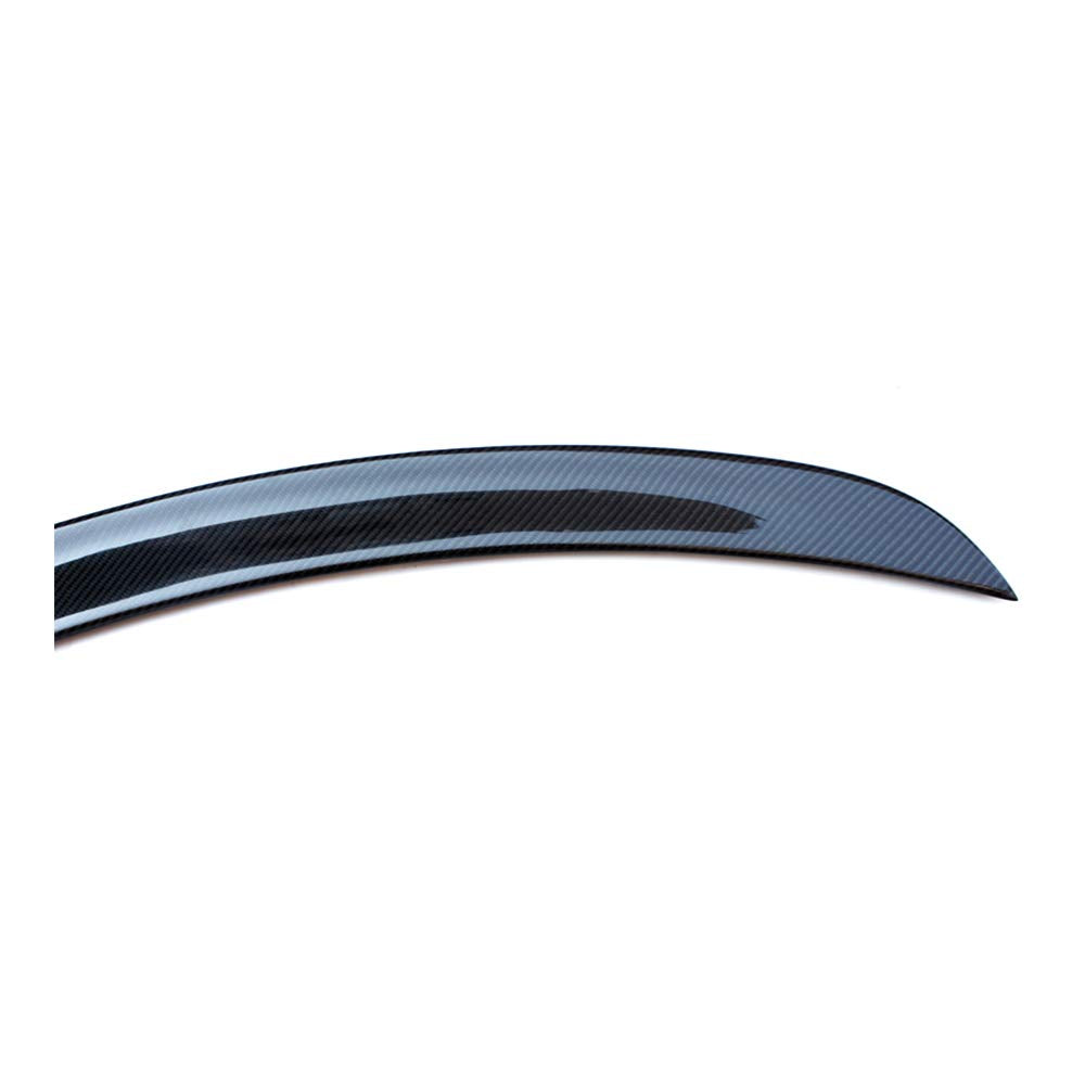 DSI - FITS Tesla Model S 2012-2019 Carbon Fiber S Style Rear Trunk Deck Lip Boot Spoiler Wing