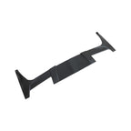 DSI - Carbon Fiber Look Fits for 2016-2025 Tesla Model X Rear Top Window Roof Spoiler Wing ST Style ABS Plastic Exterior Body Kits Trim