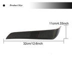 DSI - Carbon Fiber Rear Fender Vent fits for Tesla Model X 75D 90D P90D 100D P100D 2016 2017 2018 Carbon Fiber Rear Air Intake Vent Trim Apron 2pcs/Set