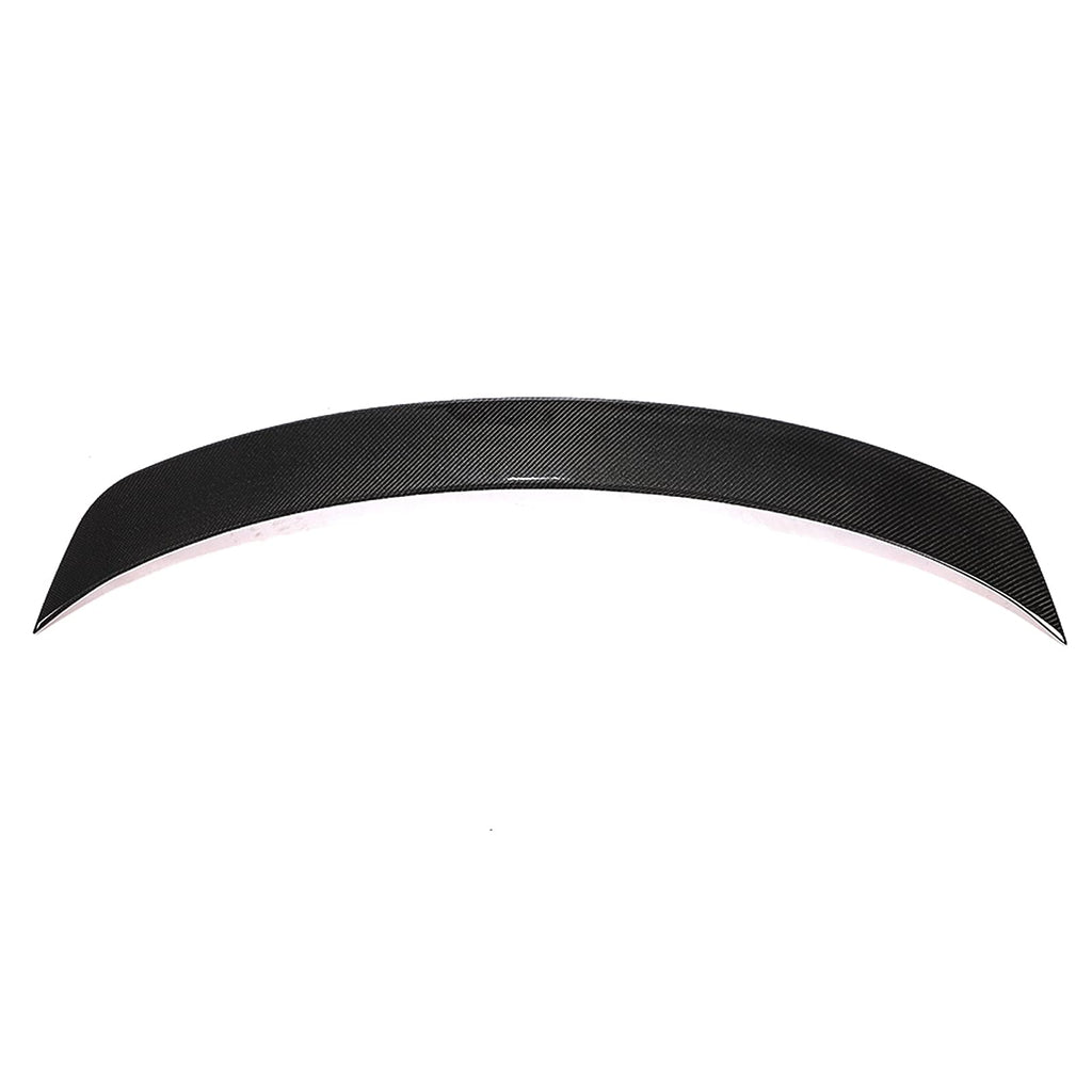 DSI - Rear Trunk Spoiler Fits 2020-2025 Tesla Model Y, IKON Style Real Carbon Fiber Racing Deck Lid Spoiler Rear Trunk Tail Lip Wing Styling Trim