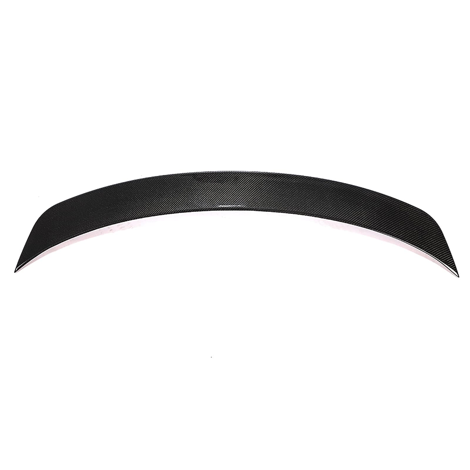 DSI - Rear Trunk Spoiler Fits 2020-2025 Tesla Model Y, IKON Style Real Carbon Fiber Racing Deck Lid Spoiler Rear Trunk Tail Lip Wing Styling Trim