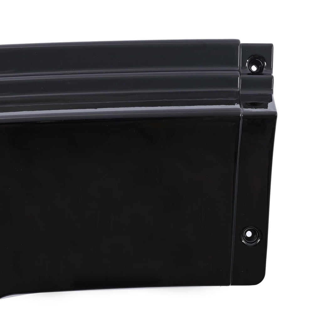 DSI - Front Bumper Lip Splitter Spoiler Glossy Black Fit for Tesla Model Y Juniper 2025 2026 Front Shovel Lower Air Chin Body Kit Exterior Upgrade Accessory No Drilling