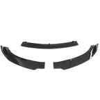 DSI - Compatible with 2017-2023 Tesla Model 3 Sedan 4-Door Front Bumper Lip, IKON Style Gloss Black PP Front Bumper Lower Chin Spoiler Splitter