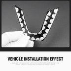 DSI - Compatible with 2024 Tesla Model 3 Steering Wheel Chin REAL Carbon Fiber Decoration Cover, 2024 Tesla Model 3 Accessories