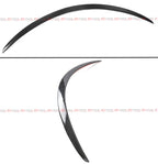 DSI - OE Plaid Style Real Carbon Fiber Trunk Spoiler Wing Compatible for 2021-2024 Tesla Model S All Models