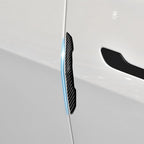 DSI - Door Protector Edge Guards Compatible with Tesla Model 3 Y X S Cybertruck Carbon Fiber Exterior Accessories Anti-Collision Bumper Guard Strip Rearview Mirror Wrap Trim Trunk Cover Strips (Black)
