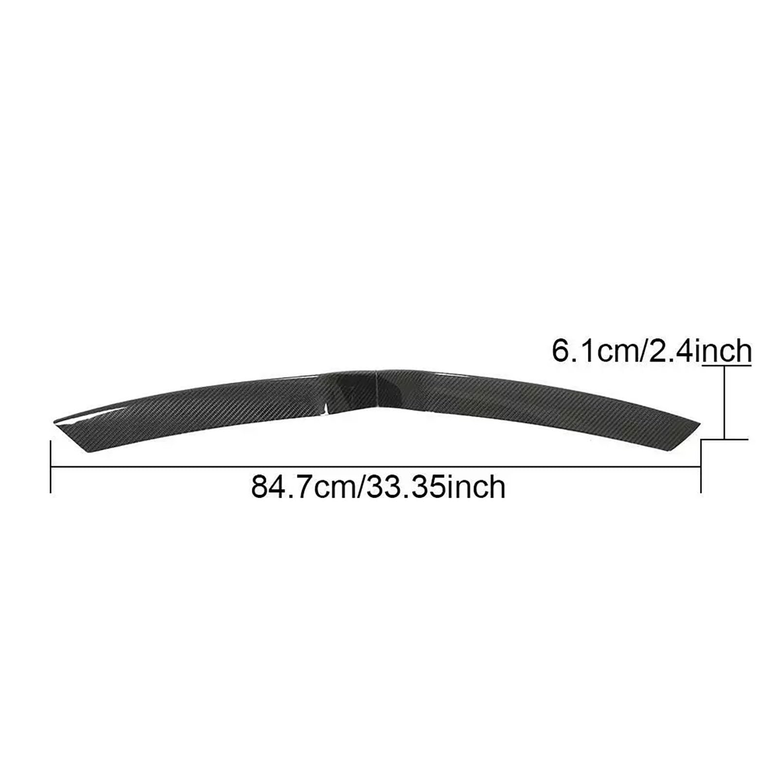 DSI - Front Grille Insert Trim Compatible With Tesla Model X 2020 2019 2018 2017 2016 Front Center Mesh Grille Grill Cover(Carbon Fiber)