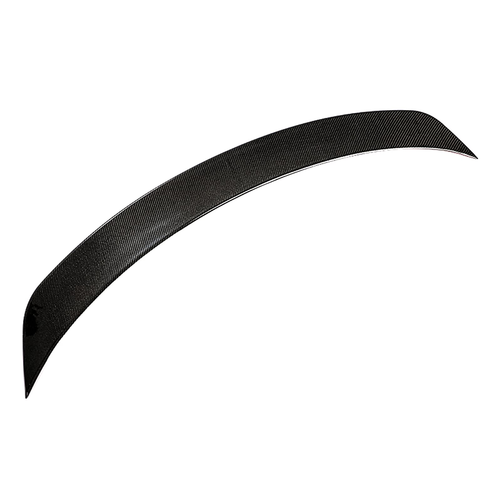 DSI - Rear Trunk Spoiler Fits 2020-2025 Tesla Model Y, IKON Style Real Carbon Fiber Racing Deck Lid Spoiler Rear Trunk Tail Lip Wing Styling Trim