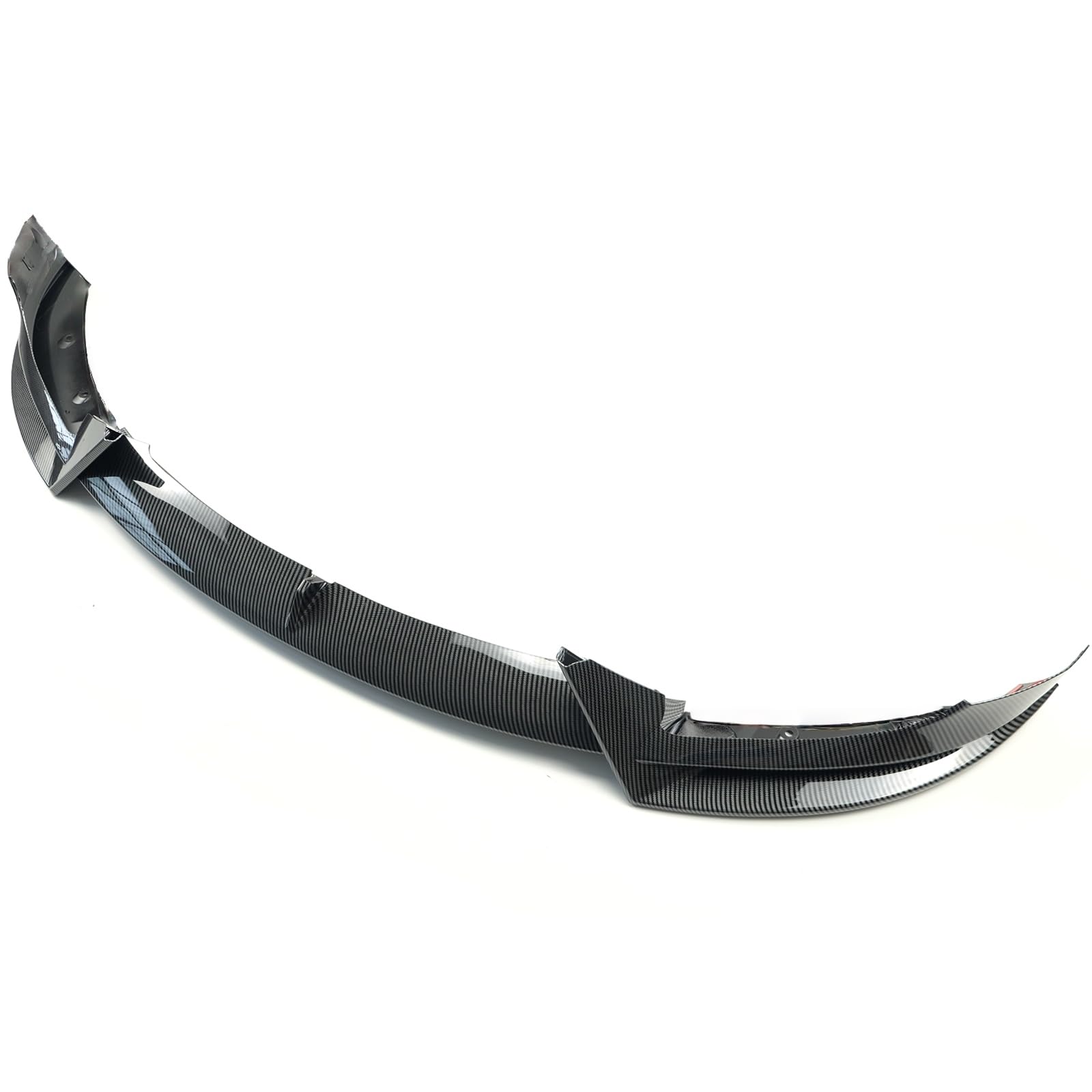 DSI - Front Bumper Lip 3Pcs Compatible with Tesla Model 3 2017-2023 Front Bumper Lip Splitter Spoiler (Carbon Fiber Print)