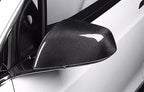 DSI - Car Accessories Fit for Tesla Model S Side Mirror Cover REAL (Carbon Fiber) Rearview Mirror Cover for Model S-2022-2024 Exterior Mirrors Cap Accessories
