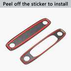 DSI - Reading Lights Trim Cover, Lights Panel Decorative Compatible with Tesla Model 3 Model Y, Reading Light Roof Frame Trim Cover Interior Light Cover Accessories, 2Pcs Carbon Fiber Pattern