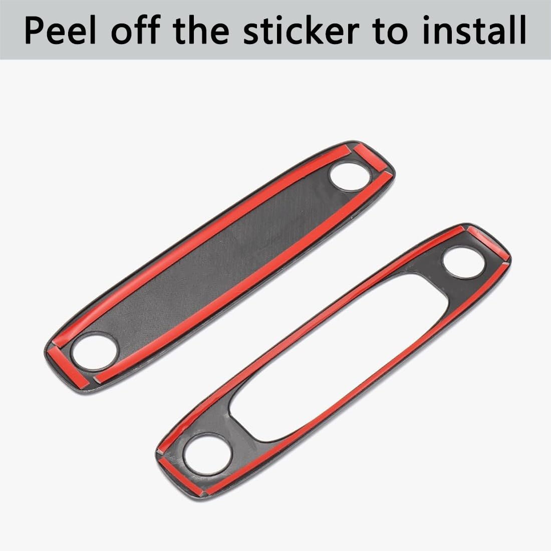 DSI - Reading Lights Trim Cover, Lights Panel Decorative Compatible with Tesla Model 3 Model Y, Reading Light Roof Frame Trim Cover Interior Light Cover Accessories, 2Pcs Carbon Fiber Pattern