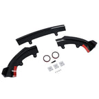 DSI - Front Bumper Lip Splitter Spoiler Glossy Black Fit for Tesla Model Y Juniper 2025 2026 Front Shovel Lower Air Chin Body Kit Exterior Upgrade Accessory No Drilling