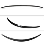DSI - Rear Spoiler Compatible with Tesla Model S 2012-2024 Sedan 4-Door Trunk Spoiler Wing Factory Style Carbon Fiber Style