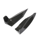 DSI - Carbon Fiber Rear Bumper Splitter fits for Tesla Model S Sedan 2016-2020 Rear Bumper Canard Fins Side Corner Splitter Aprons Factory Outlet