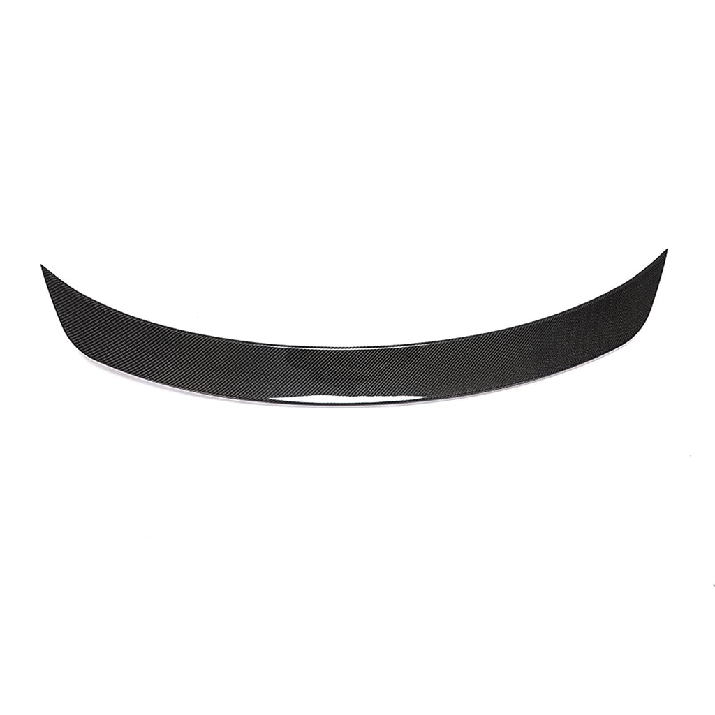 DSI - Rear Trunk Spoiler Fits 2020-2025 Tesla Model Y, IKON Style Real Carbon Fiber Racing Deck Lid Spoiler Rear Trunk Tail Lip Wing Styling Trim