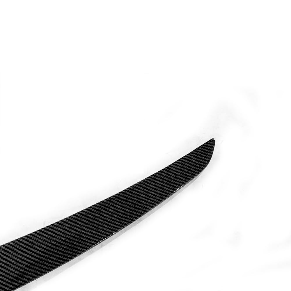 DSI - Rear Spoiler Compatible with Tesla Model S 2012-2024 Sedan 4-Door Trunk Spoiler Wing Factory Style Carbon Fiber Style