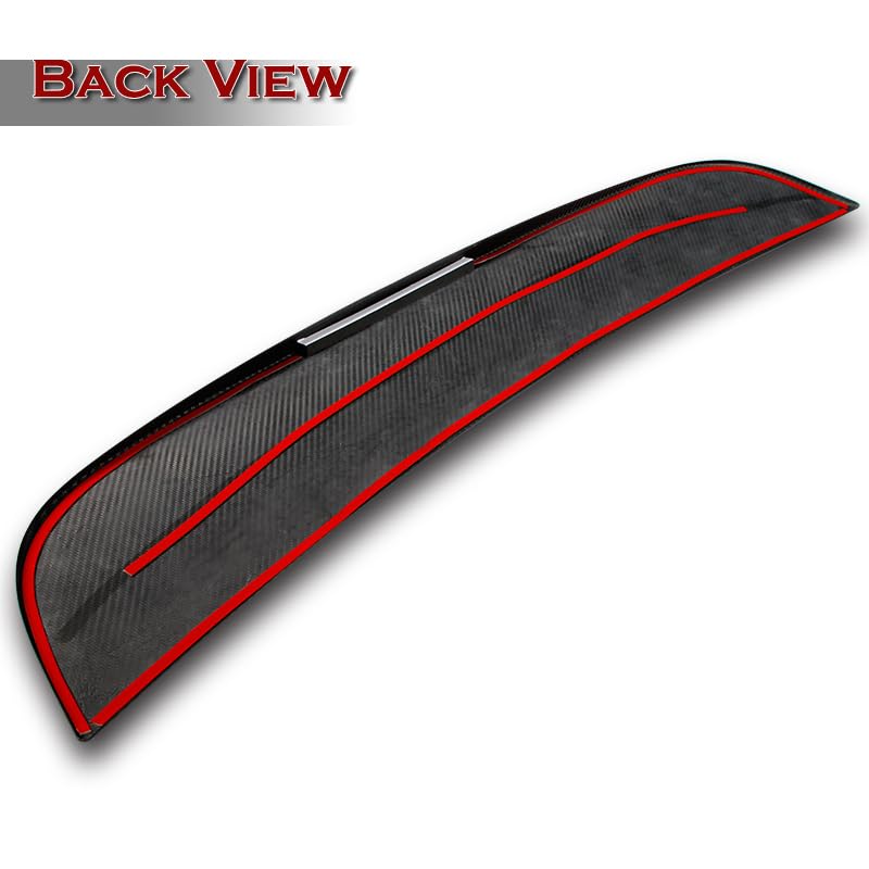 DSI -  Real Carbon Fiber, OE-Style Rear Trunk Spoiler Wing, Compatible with 2016-2025 Tesla Model X, Lightweight Exterior Accessories, Replacement Parts (Matte Carbon Fiber)