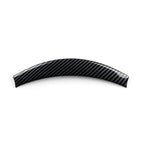DSI - FITS Tesla Model 3 Highland 2024 2025 2026 Model Y Juniper 2025 2026 Accessories Car Steering Wheel Trim Carbon Style ABS Decal Sticker (Style B)