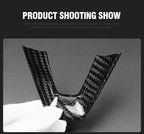 DSI - Compatible with 2024 Tesla Model 3 Steering Wheel Chin REAL Carbon Fiber Decoration Cover, 2024 Tesla Model 3 Accessories