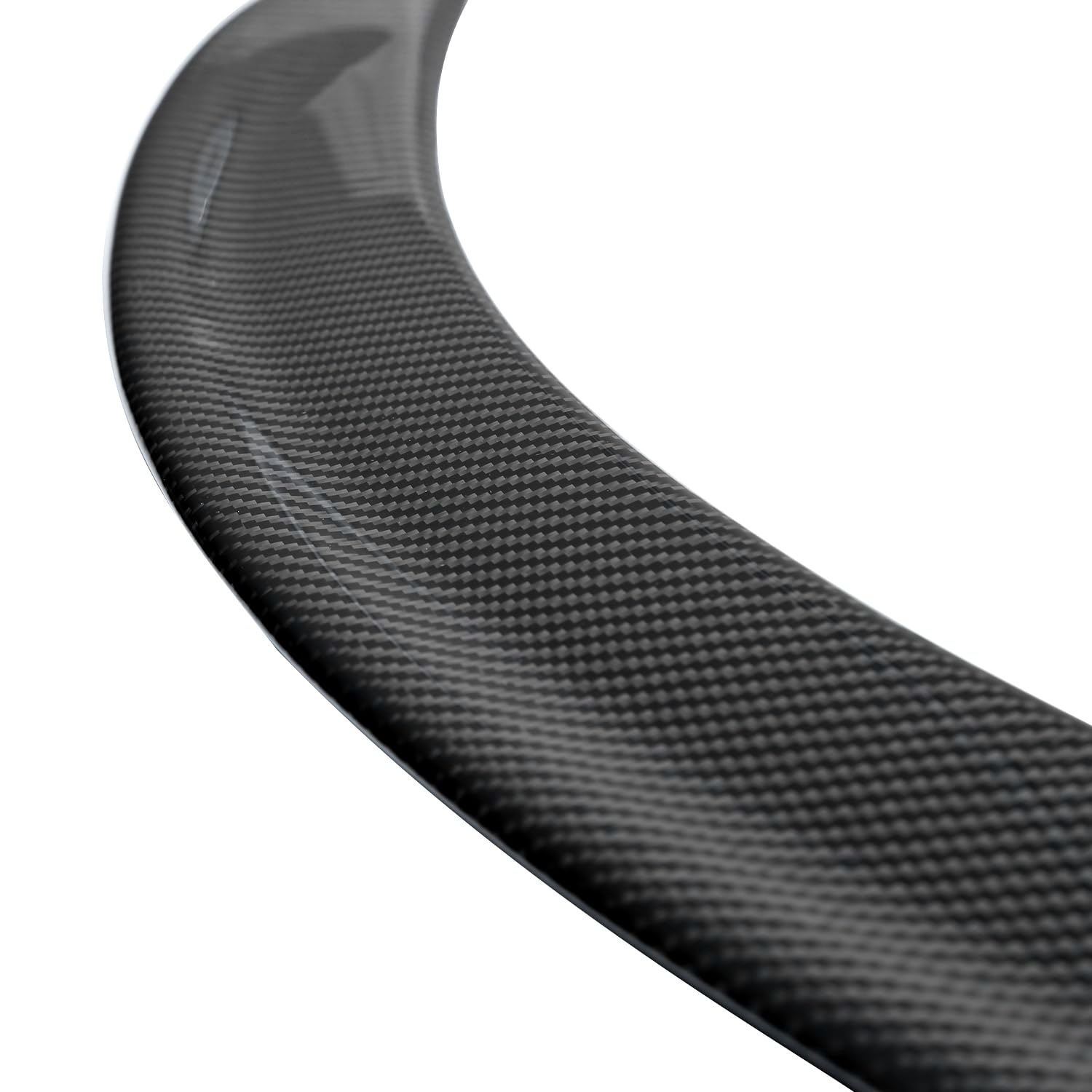 DSI - Carbon Fiber Factory Style Rear Trunk Spoiler Compatible with 2012-2018 Tesla Model S Models