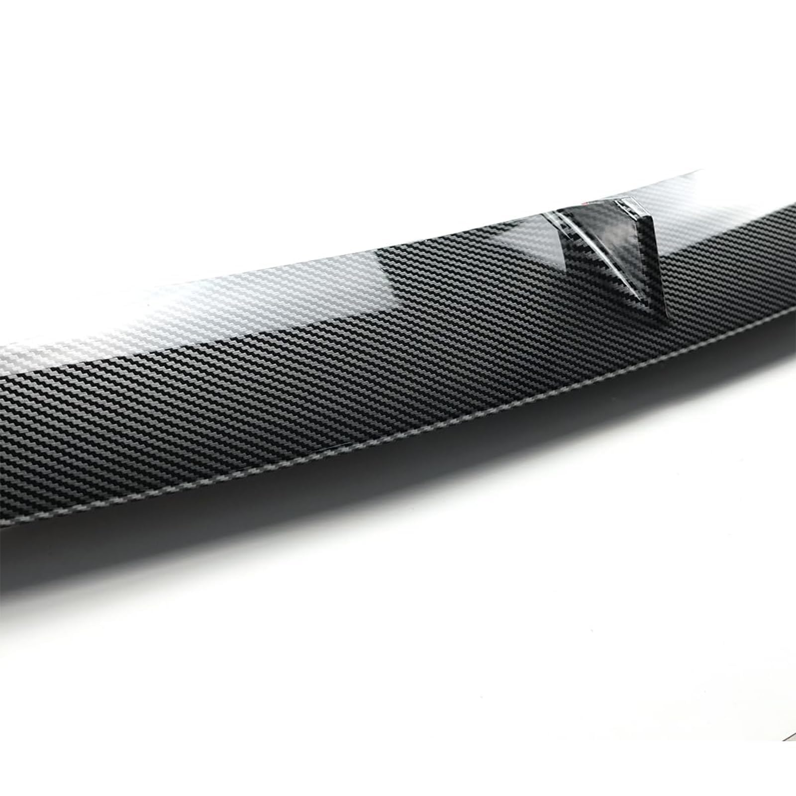 DSI - Front Lip 3Pcs Compatible with for Tesla Model Y 2020 2021 2022 2023 2024 V Style Front Bumper Lip Splitter Spoiler (Carbon Fiber Print)