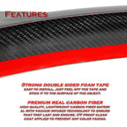 DSI -  Real Carbon Fiber, OE-Style Rear Trunk Spoiler Wing, Compatible with 2016-2025 Tesla Model X, Lightweight Exterior Accessories, Replacement Parts (Matte Carbon Fiber)