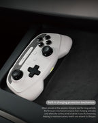 DSI - Multi-Device Wireless Controller Compatible for Tesla 2025 New Model Y Model 3/Y/S/X/cybertruck Compatible for Switch, one controller set, SPECIAL PROGRAMMED and DESIGN FOR TESLA WOOD [nintendo_switch,windows,ios,android]