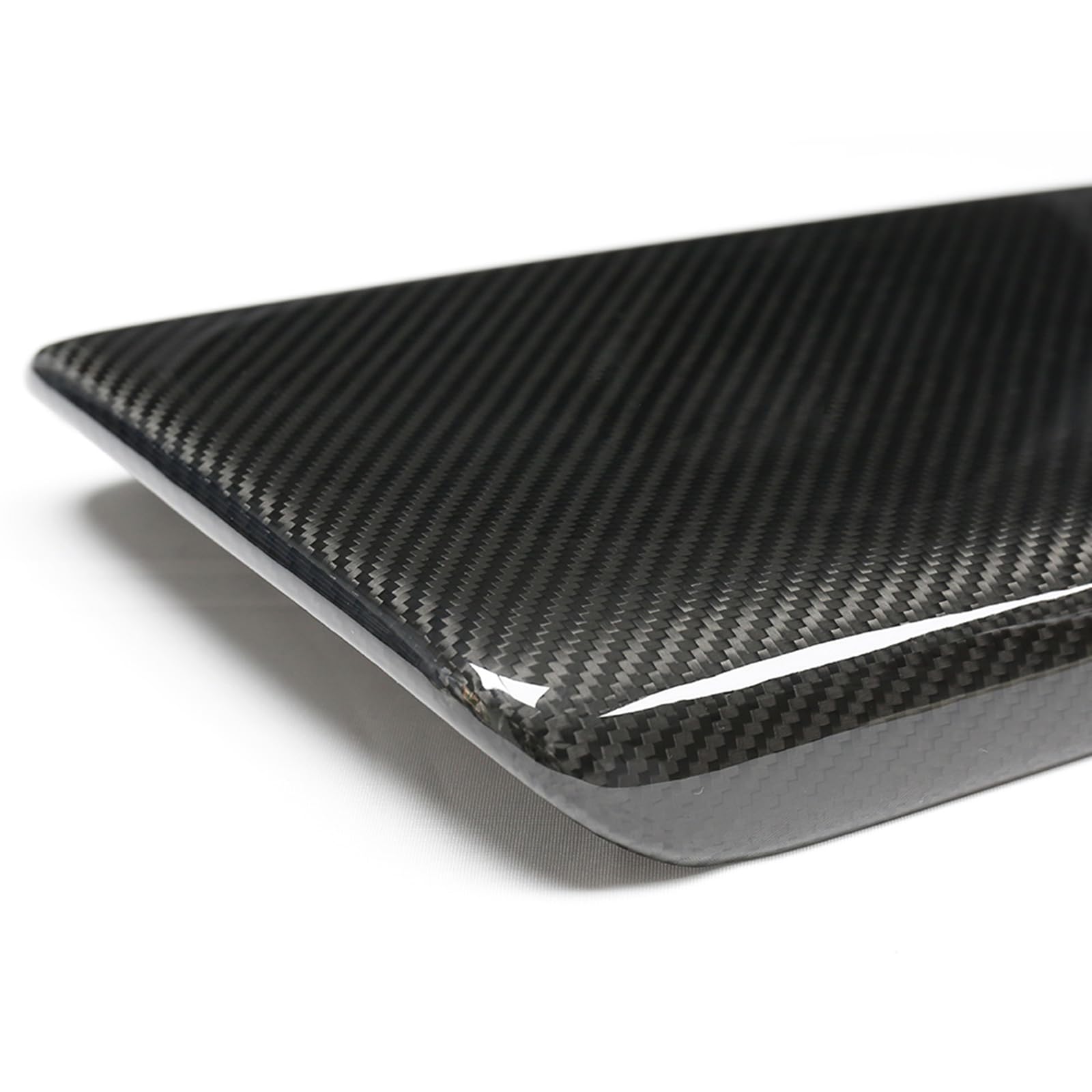 DSI - Center Console Armrest Box Panel Trim For Tesla Model S Model X 2021-2023 Carbon Fiber