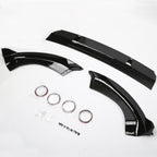 EVBASE Front Lip Spoiler for Tesla Model Y Juniper 2025+, Gloss Black Bumper Splitter Body Kit Upgrade