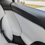 DSI - Interior Vinyl Wrap Trim for 2021-2023 Tesla Model S/Model X (Plaid & Long Range Refresh) (Black Carbon Fiber, Model X)
