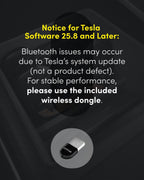 DSI - Multi-Device Wireless Controller Compatible for Tesla 2025 New Model Y Model 3/Y/S/X/cybertruck Compatible for Switch, one controller set, SPECIAL PROGRAMMED and DESIGN FOR TESLA WOOD [nintendo_switch,windows,ios,android]