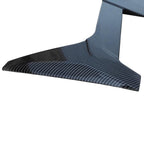 DSI - Carbon Fiber Look Fits for 2016-2025 Tesla Model X Rear Top Window Roof Spoiler Wing ST Style ABS Plastic Exterior Body Kits Trim