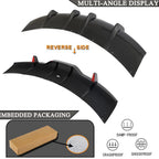 DSI - Real Carbon Fiber Rear Diffuser Fits for Tesla Model S 2021-2024 Sedan 4 Door Air Dam Lower Bumper Lip Spoiler Valance Protector Lip 2022 Body Kit Factory Outlet