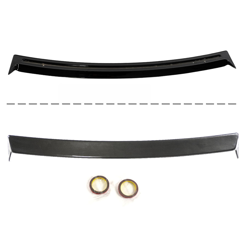 DSI - Rear Spoiler Wings for Tesla Model Y 2020 2021 2022 Rear Trunk Roof Spoiler Wing Lip (Carbon Fiber Print)