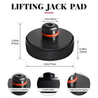 DSI - Lifting Jack Pad for Tesla Model 3/S/X/Y, 4 Pucks with Storage Case, Accessories for Tesla Vehicles 2013 to 2026