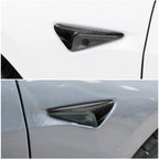 DSTAR -  Carbon Fiber Turn Signal Side Camera Covers for Tesla Model 3 2017-2023 & Model Y 2020-2023
